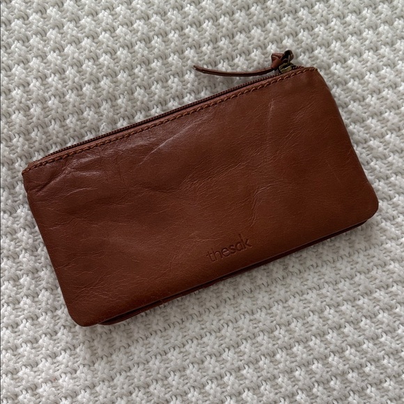 The Sak Brown Embossed Wallet - Picture 2 of 3
